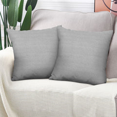 Accent Throw Decorative Pillow- Set 2 Outdoor Pillow With Inserts - Quirked Elegance