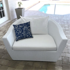 Accent Indoor/ Outdoor Throw Decorative Pillow - Quirked Elegance