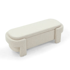 Bench with Large Storage - Quirked Elegance