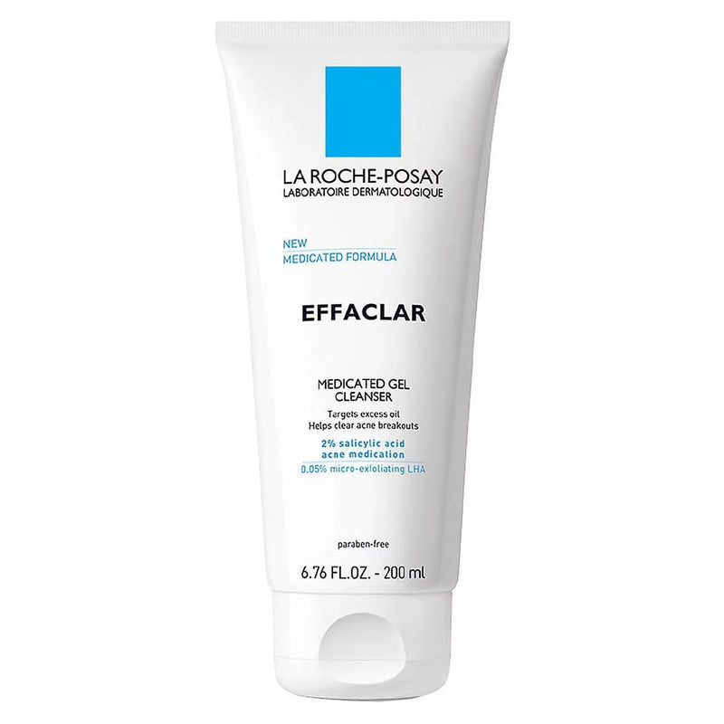 La Roche - Posay Effaclar Medicated Gel Acne Face Wash with Salicylic Acid