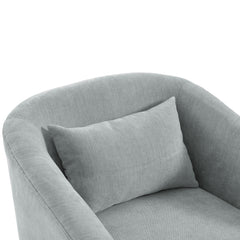 Swivel Accent Armchair - Green - Quirked Elegance
