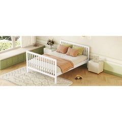 Convertible Crib/Full Size Bed with Changing Table - Quirked Elegance