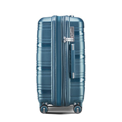 Lightweight Hard Shell Luggage 4 Piece Set, 4/20/24/28 - Quirked Elegance