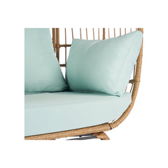Oversized Indoor Outdoor Wicker Egg Chair - Quirked Elegance