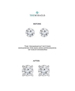 Diamond Stud Earrings (1-1/4 Ct. T.W.) in 14K White, Yellow or Rose Gold