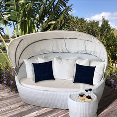 Set of 2 Indoor/ Outdoor Accent Pillow 18 x 18, Inch - Quirked Elegance