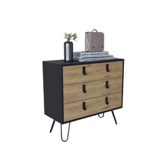 3 drawer console Quirked Elegance