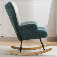 Modern Rocking Chair - Quirked Elegance