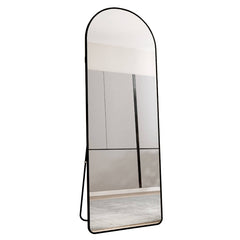 Metal Frame Arched Wall Full length Mirror - Quirked Elegance