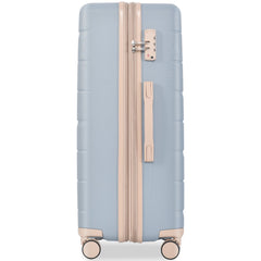 Luggage Sets 3 Piece Suitcase Set 20/24/28 Light Blue - Quirked Elegance