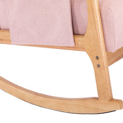 Rocking Chair With Ottoman - Quirked Elegance