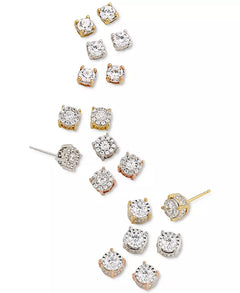 Diamond Stud Earrings (1-1/4 Ct. T.W.) in 14K White, Yellow or Rose Gold