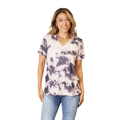 Women's Dye V-Neck T-Shirt