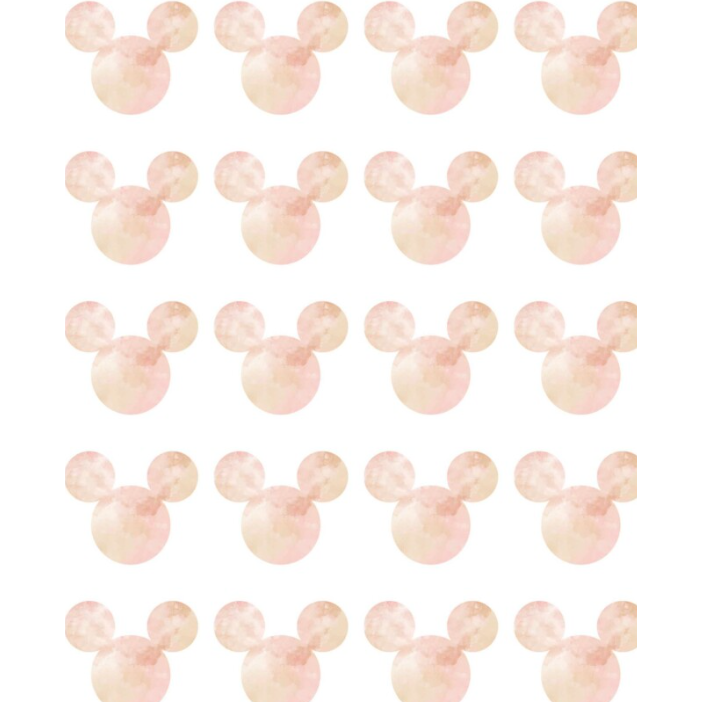 Wallpaper - Enchanted Mouse Silhouettes: Whimsical Watercolor Wallpaper - Quirked Elegance