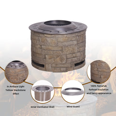 Smokeless Firepit - Quirked Elegance