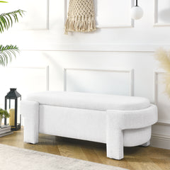 Bench with Large Storage - Quirked Elegance