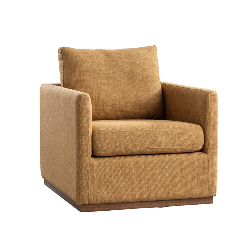 Modern Swivel Accent Chair - Quirked Elegance