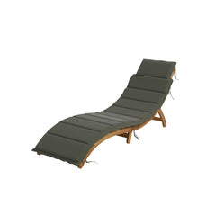 Long Chaise Lounge Set with Cushions and Table - Quirked Elegance