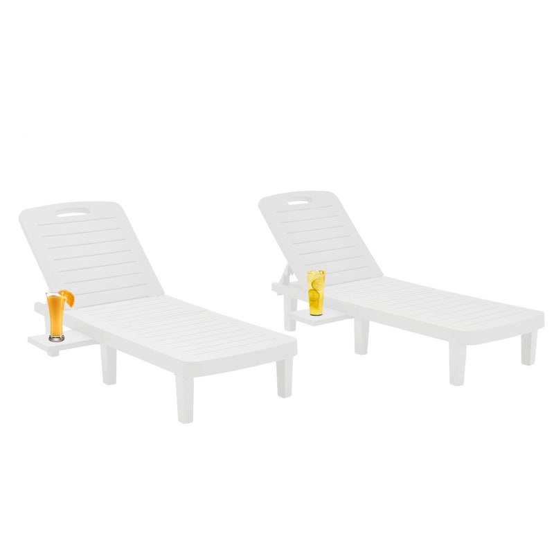 Outdoor Chaise Lounge Chair - Quirked Elegance