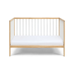 3-in-1 Convertible Crib Natural/White - Quirked Elegance