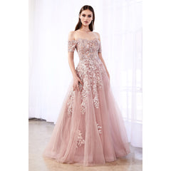 Tulle Layered Skirt Laced Corset Prom & Bridesmaid Dress - Quirked Elegance
