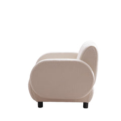 Modern Velvet Armchair - Quirked Elegance