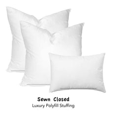 Accent Indoor/Outdoor Pillow, Sewn Closed, 12x12 - Quirked Elegance