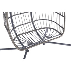 Outdoor  Egg Rattan Hanging Patio Wicker Chair - Quirked Elegance