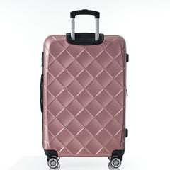 3 Piece Light Weight Hard Shell Luggage Set Suitcase Set - Quirked Elegance