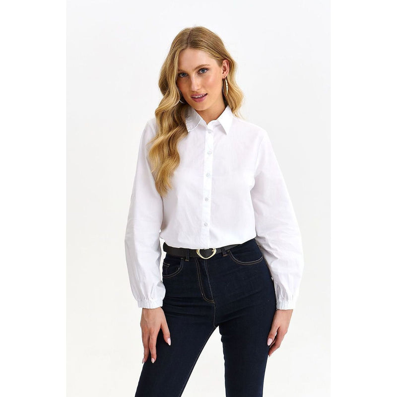 Long sleeve shirt model 187657 Top Secret - Quirked Elegance