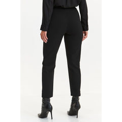 Women trousers model 187676 Top Secret - Quirked Elegance
