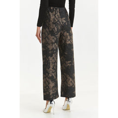 Women trousers model 187677 Top Secret - Quirked Elegance