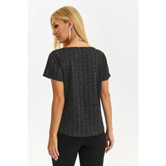 Modest Women's Classic Blouse with Short Sleeves - Quirked Elegance