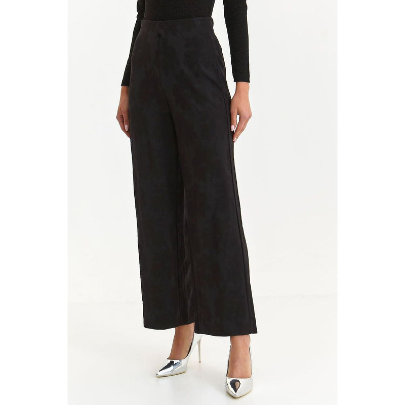 Women trousers model 188934 Top Secret - Quirked Elegance