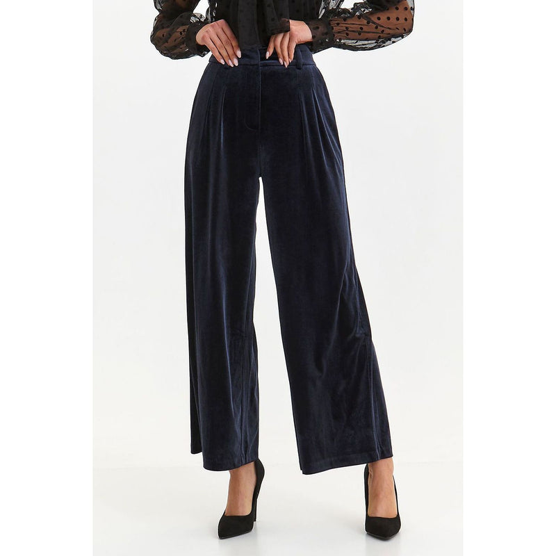 Women trousers model 188936 Top Secret - Quirked Elegance
