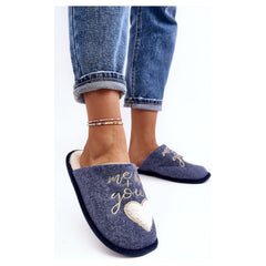 Slippers model 189103 Step in style - Quirked Elegance
