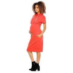 Pregnancy dress PeeKaBoo - Quirked Elegance