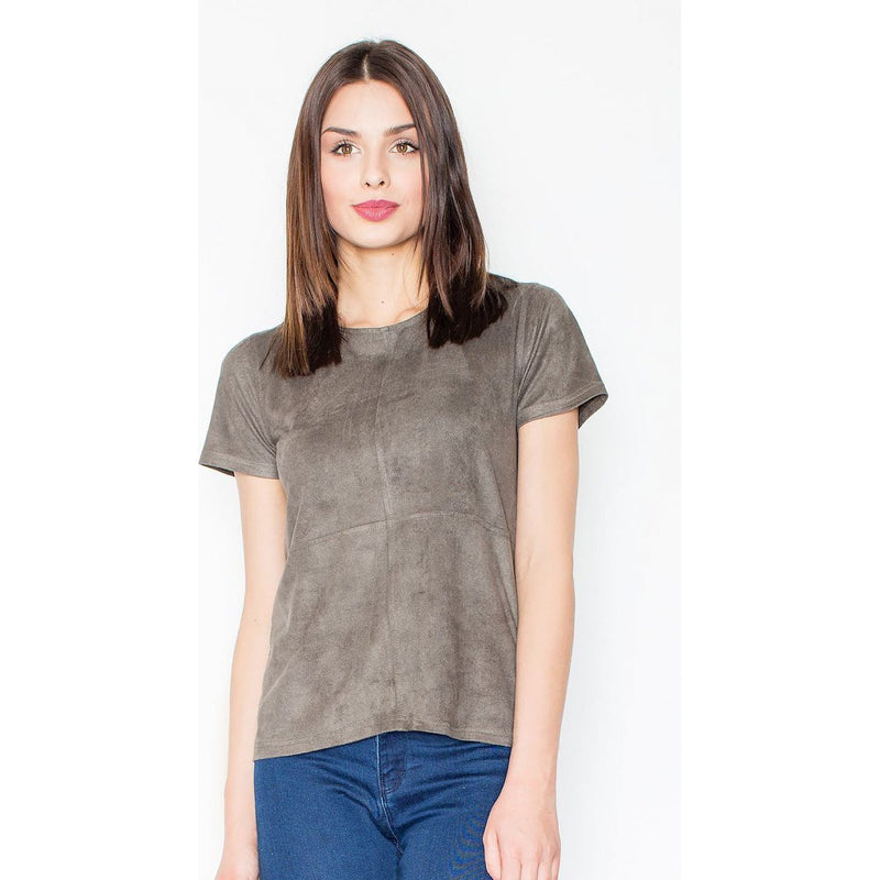 Modest Short Sleeve Blouse for Women - Quirked Elegance