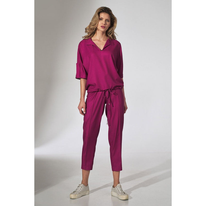 Women trousers Figl - Quirked Elegance