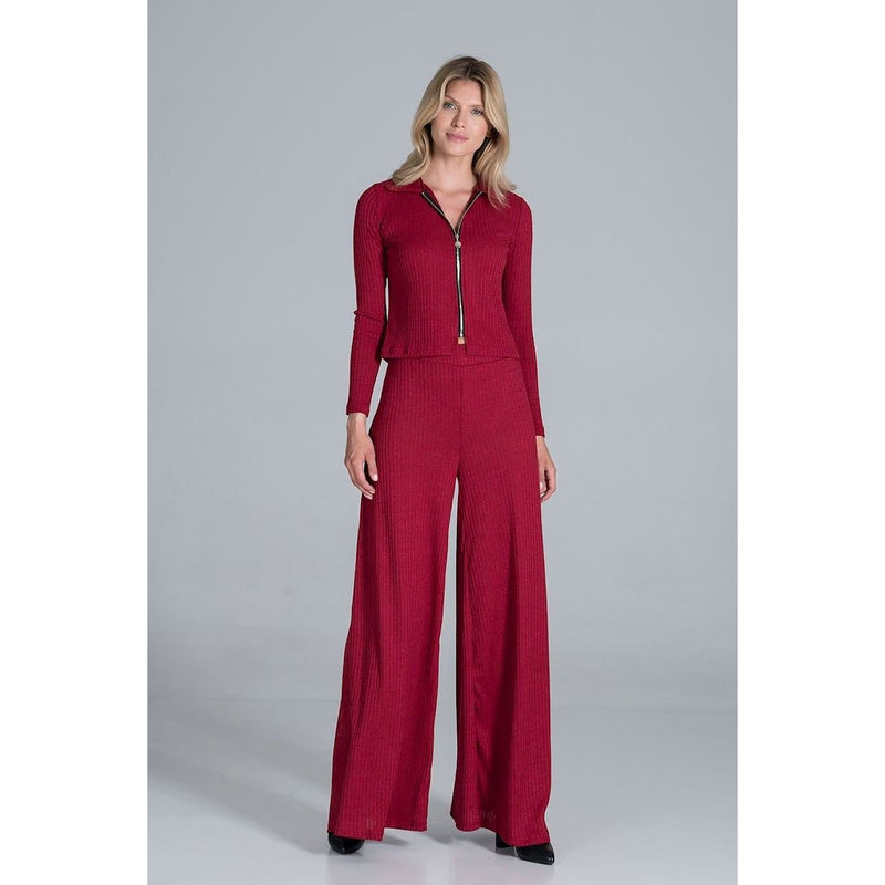 Modest Women's Classic Bell-Bottomed Casual Trousers - Quirked Elegance