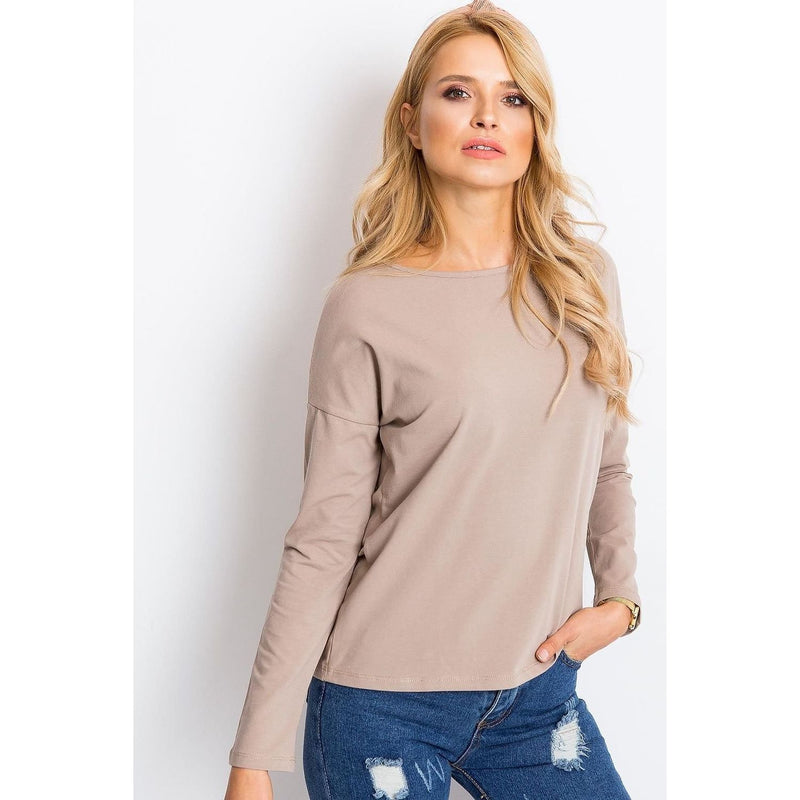 Women's  Long sleeves  Casual  and Modest Blouse - Quirked Elegance