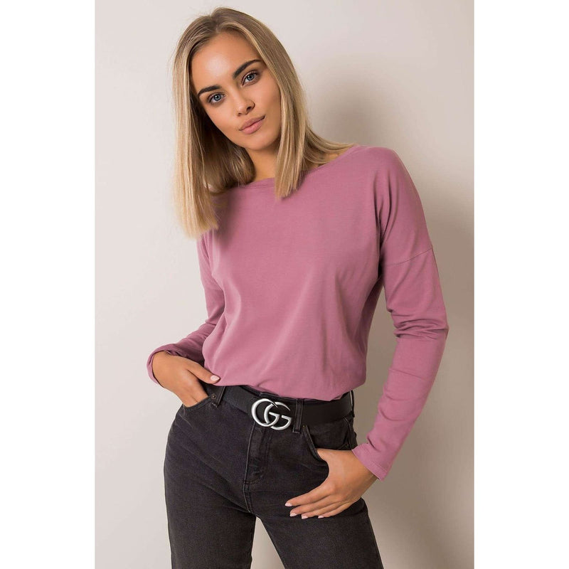 Women's  Long sleeves  Casual   Blouse - Quirked Elegance
