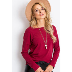 Modest Casual Blouse with Long Sleeves for Women - Quirked Elegance