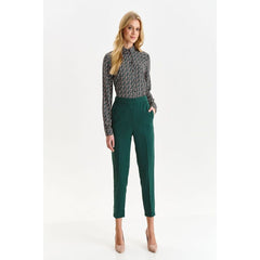 Women trousers model 175804 Top Secret - Quirked Elegance