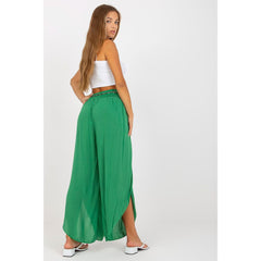 Women trousers model 179023 Och Bella - Quirked Elegance