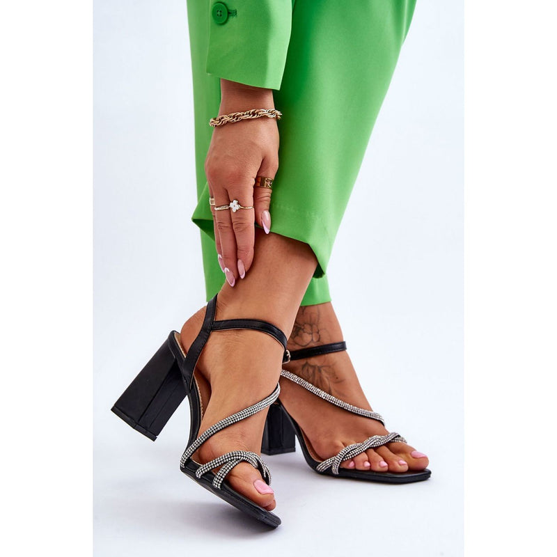 Women's High Heel Sandals - Quirked Elegance