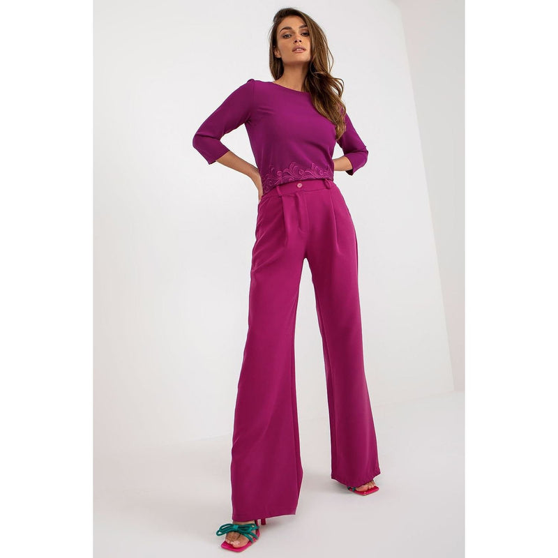 Women trousers model 179680 Italy Moda - Quirked Elegance