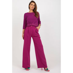 Women trousers model 179680 Italy Moda - Quirked Elegance