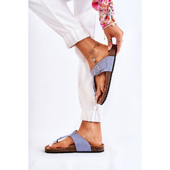 Japanese flip-flops model 182346 Step in style - Quirked Elegance