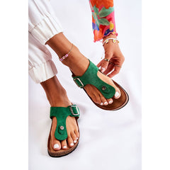 Japanese flip-flops model 182349 Step in style - Quirked Elegance